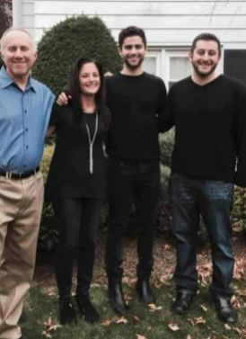 Bruce Ehrich and Rhonda with their sons Matthew and Max Ehrich.